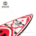 Nuevo diseño de fábrica china Drop envío 10.6 &#39;Stand Board personalizado SUP Inflable Paddle Board Juego